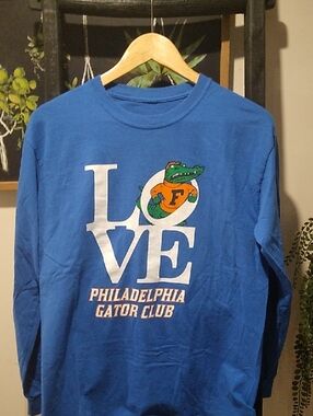 Men's Flordia Gator Philadelphia Gator Club Long Sleeve Tee